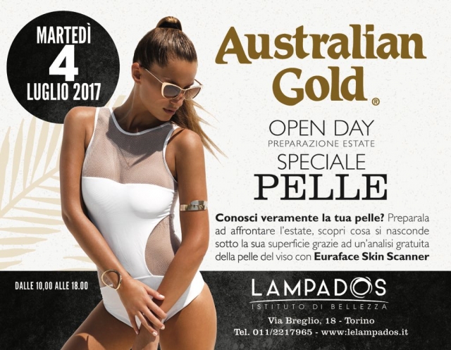 4 Luglio: Open Day Australian Gold